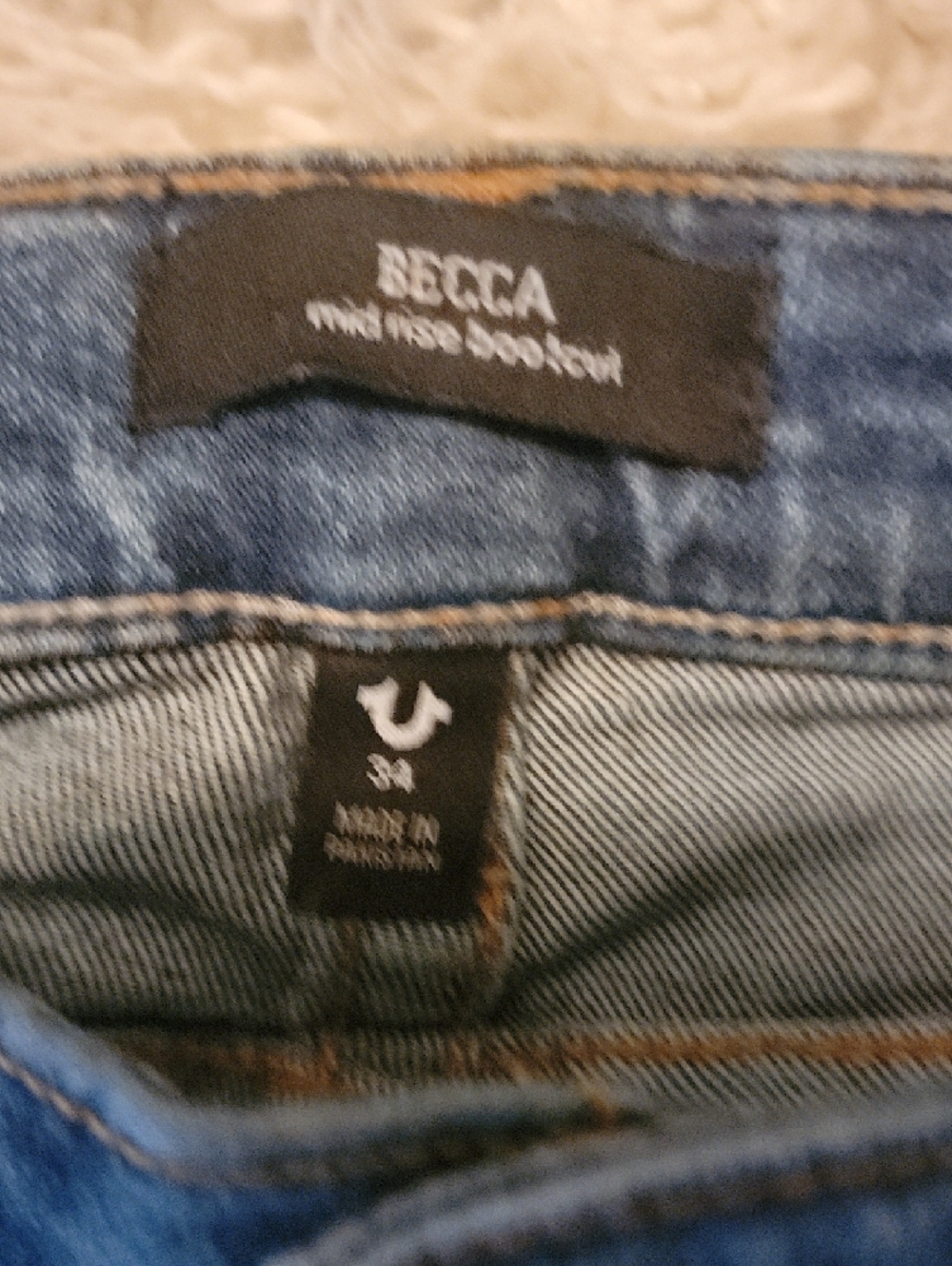 True Religion Jeans Becca Mid Rise Bootcut - Picture 5 of 5